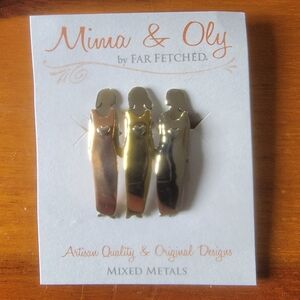 Multi Metal 3 Women/Sisters Pin